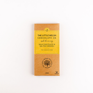 MILK CHOCOLATE & SALTED CARAMEL - The Little Welsh Chocolate Company