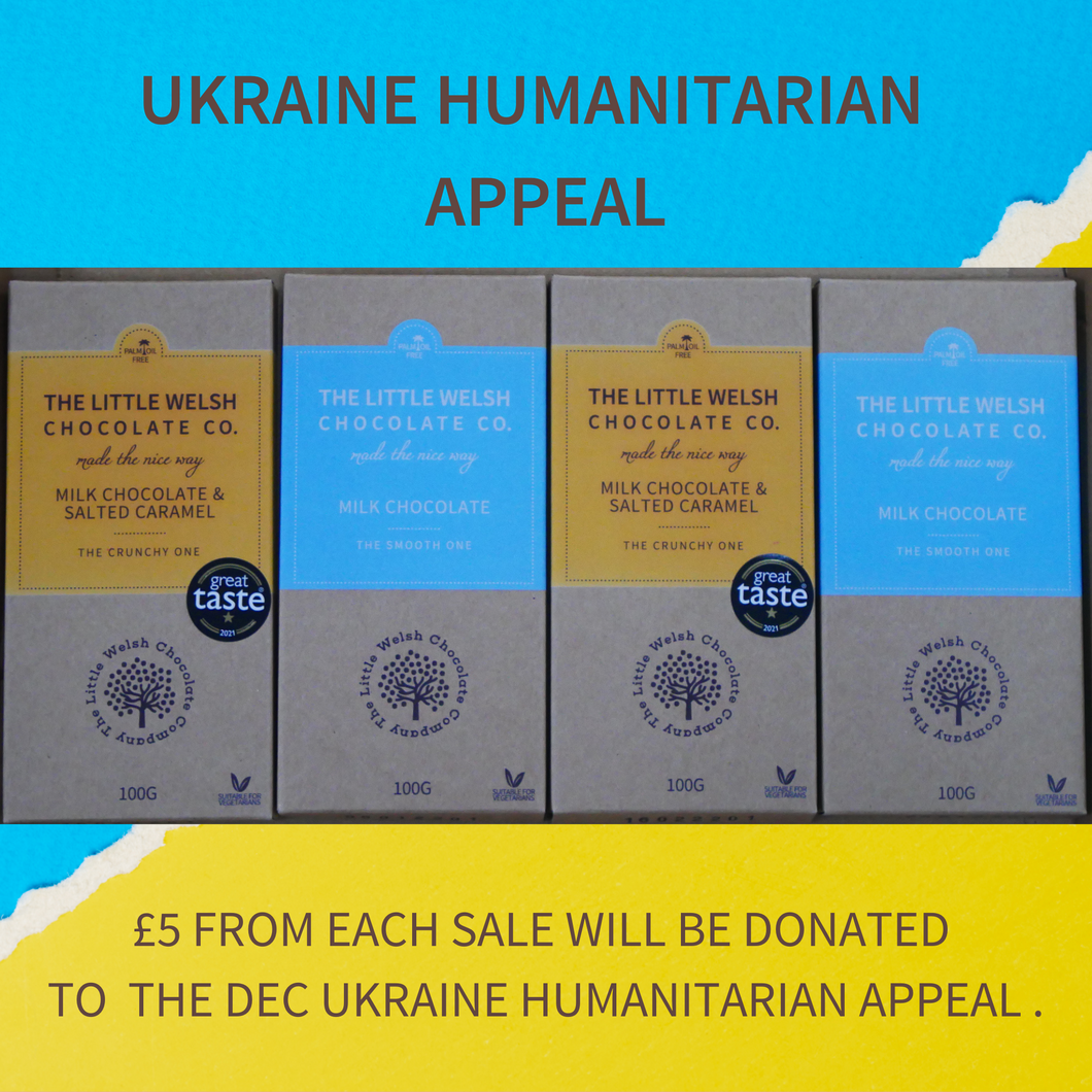 LETTERBOX TREAT BOX - UKRAINE APPEAL - The Little Welsh Chocolate Company