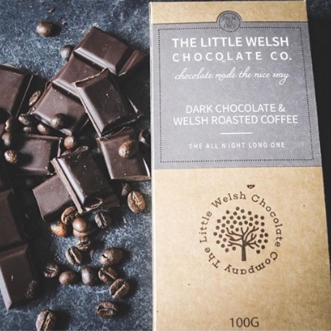 DARK CHOCOLATE & WELSH ROASTED COFFEE - The Little Welsh Chocolate Company